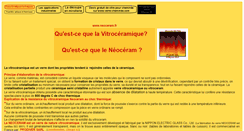 Desktop Screenshot of neoceram.fr